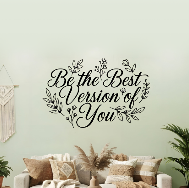 Wall decal with inspirational quote - in NZ- Kisscut